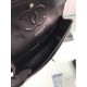 Replica Chevron Jumbo Flap Borse A01112 Nero