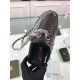 Replica Chevron Jumbo Flap Borse A01112 Nero