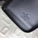 Replica Portafoglio Zippy Vertical Damier Graphite N63304