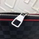 Replica Portafoglio Zippy Vertical Damier Graphite N63304
