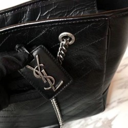 Replica Shopping Borse YSL Saint Lauren Nera