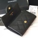 Replica Portamonete Classic Flap A31504 Nero