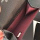 Replica Portamonete Classic Flap A31504 Nero