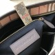 Replica Burberry Borsa con manico in PVC Caffè