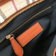Replica Burberry Borsa per manico in PVC Arancione