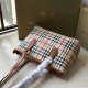 Replica Burberry Borsa per manico in PVC Marrone