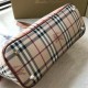 Replica Burberry Borsa per manico in PVC Marrone
