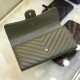 Replica Portafoglio lungo Chevron A31506 verde