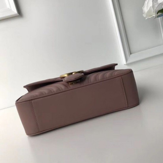 Replica GG Marmont Matelasse Mini Borse 443497 Rosa