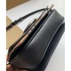 Replica Mini Vintage Check e Leather D-ring Borse Black