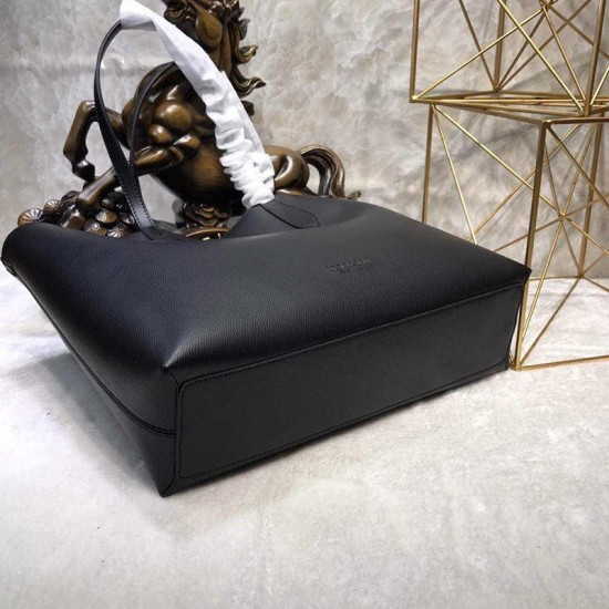 Replica Medium Reversible Tote Haymarket Check 40496351 Nero