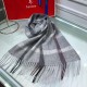 Replica Sciarpe di seta cashmere grigie