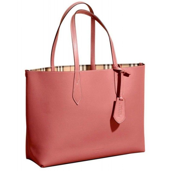 Replica Medium Reversible Tote Haymarket Check 40496351 Rosa Replica Medium Reversible Tote Haymarket Check 40496351 Rosa