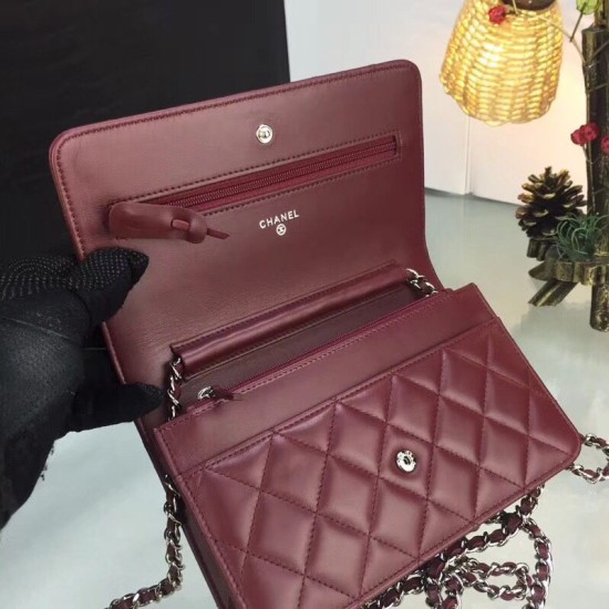 Replica Borsa Classic Woc A33814 Claret