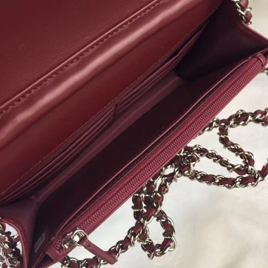 Replica Borsa Classic Woc A33814 Claret