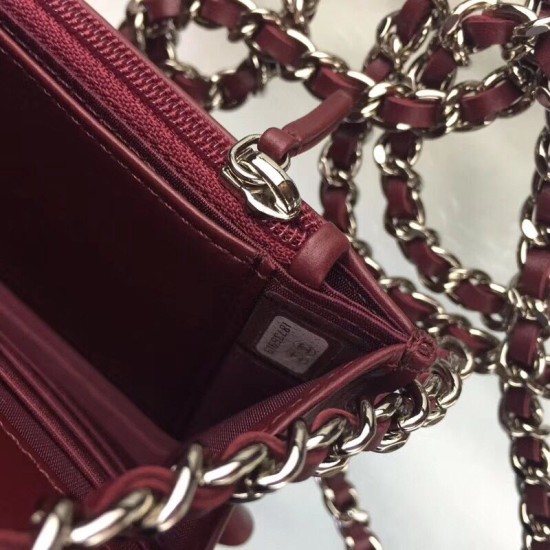 Replica Borsa Classic Woc A33814 Claret