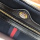 Replica Borsa mini Ophidia GG Flora 517350 blu scuro