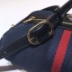 Replica Borsa mini Ophidia GG Flora 517350 blu scuro
