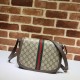 Replica Borsa a tracolla Ophidia GG piccola 601044 Dark Coffee