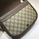 Replica Borsa a tracolla Ophidia GG piccola 601044 Dark Coffee