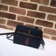 Replica Borsa mini Ophidia GG Flora 517350 blu scuro