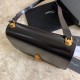 Replica Borsa YSL Saint Laurent Carre in pelle scamosciata nera
