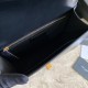 Replica Borsa YSL Saint Laurent Carre in pelle scamosciata nera