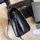 Replica Borsa con manico medio Yand Saint Laurent Cassandra nera