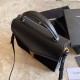 Replica Borsa con manico medio Yand Saint Laurent Cassandra nera