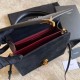 Replica Borsa con manico medio Yand Saint Laurent Cassandra nera