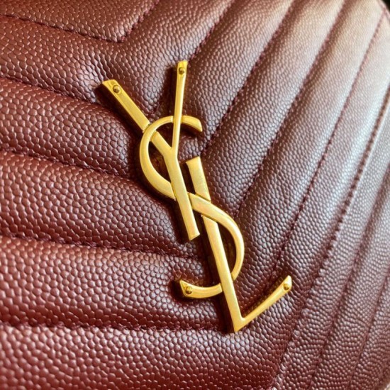 Replica Clarinetto in pelle martellata YSL Saint Laurent con busta con catena a busta Replica Clarinetto in pelle martellata YSL Saint Laurent con busta con catena a busta