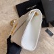Replica Busta con busta media YSL Saint Laurent Mix Matelasse bianca