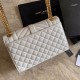 Replica Busta con busta media YSL Saint Laurent Mix Matelasse bianca