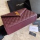 Replica Sacchetto busta media YSL Saint Laurent Mix Matelasse Claret