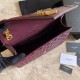 Replica Sacchetto busta media YSL Saint Laurent Mix Matelasse Claret