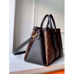 Replica Soufflot MM Monogram Canvas M44817 Nero