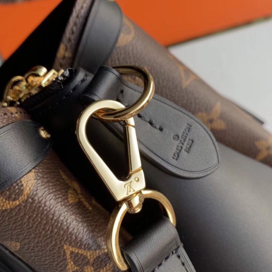 Replica Soufflot MM Monogram Canvas M44817 Nero