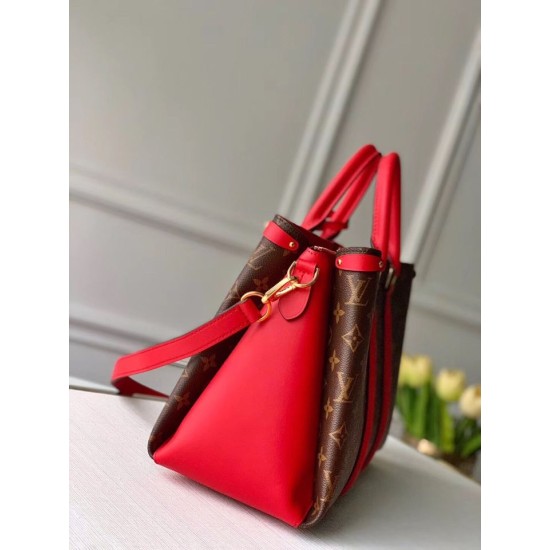 Replica Borse Soufflot MM Monogram Canvas M44817 Rosso Replica Borse Soufflot MM Monogram Canvas M44817 Rosso