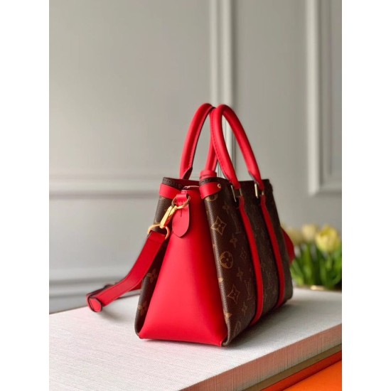Replica Borse Soufflot BB Monogram M44818 rossa