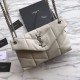 Replica Borsa piccola Puffer YSL Saint Laurent bianca