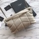 Replica Borsa piccola Puffer YSL Saint Laurent bianca