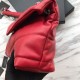 Replica Borsa piccola YSL Saint Laurent Loulou Puffer rossa