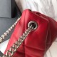 Replica Borsa piccola YSL Saint Laurent Loulou Puffer rossa