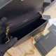 Replica Portafoglio YSL Saint Laurent Uptown Chain nero
