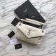 Replica Borsa piccola Puffer YSL Saint Laurent bianca