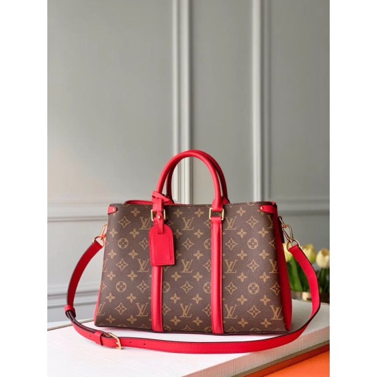 Replica Borse Soufflot MM Monogram Canvas M44817 Rosso Replica Borse Soufflot MM Monogram Canvas M44817 Rosso