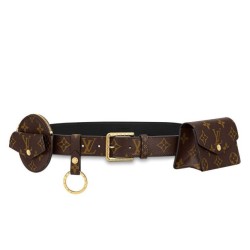 Replica Cintura Daily Multi Pocket 30mm M0236Y Marrone