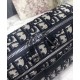 Replica Borsa a tracolla obliqua Christian Dior Safari Dior Blu scuro