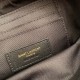Replica Borsa YSL Saint Laurent Becky con doppia zip in pelle di agnello trapuntata nera