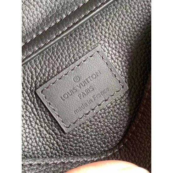 Replica Aerogram Slingbag Pelle di vitello M57081 Nera